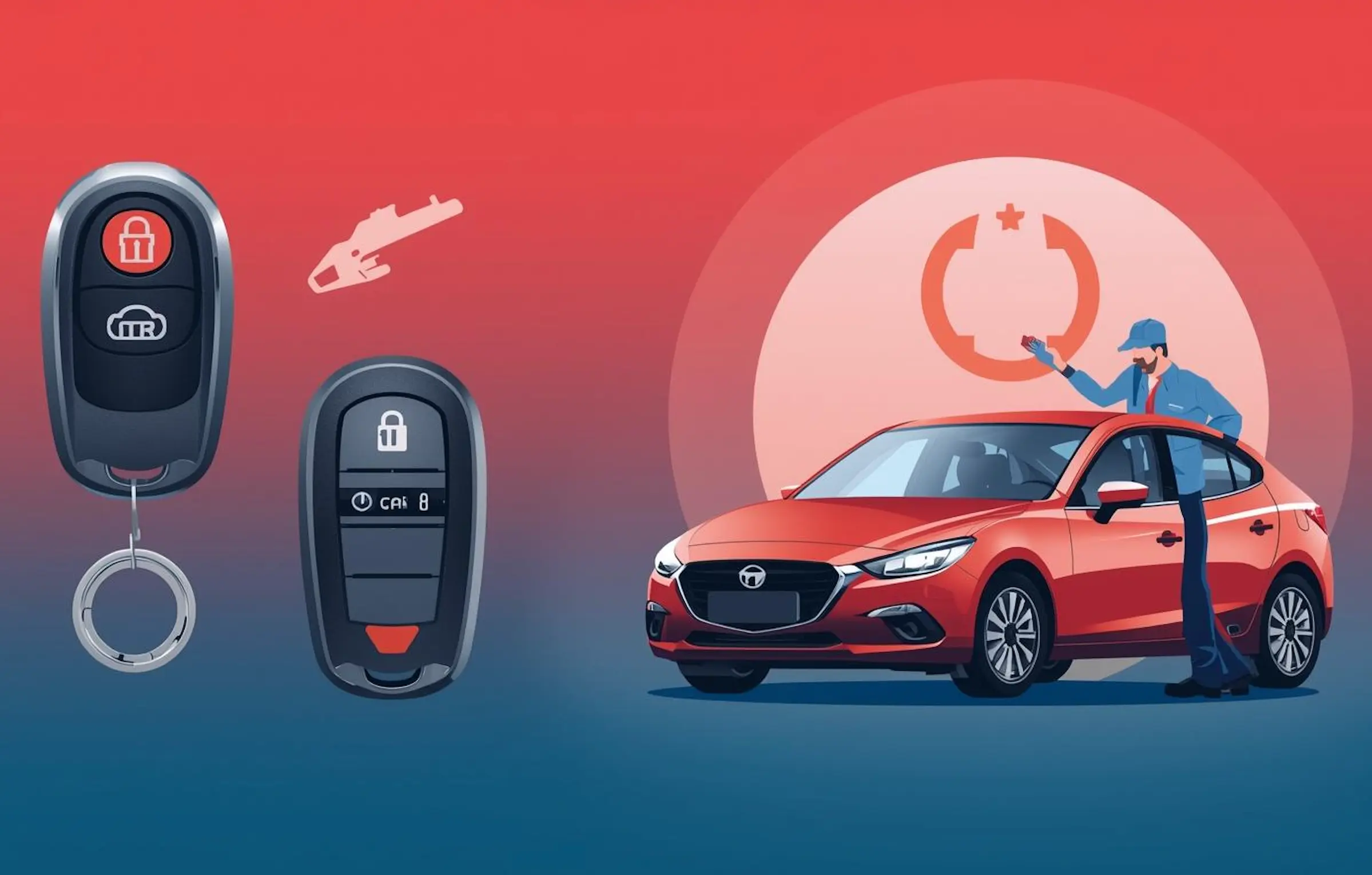 قفلگشایی خودرو و کپی کلید - خدمات کلیدسازی سیار ۲۴ ساعته میکانو