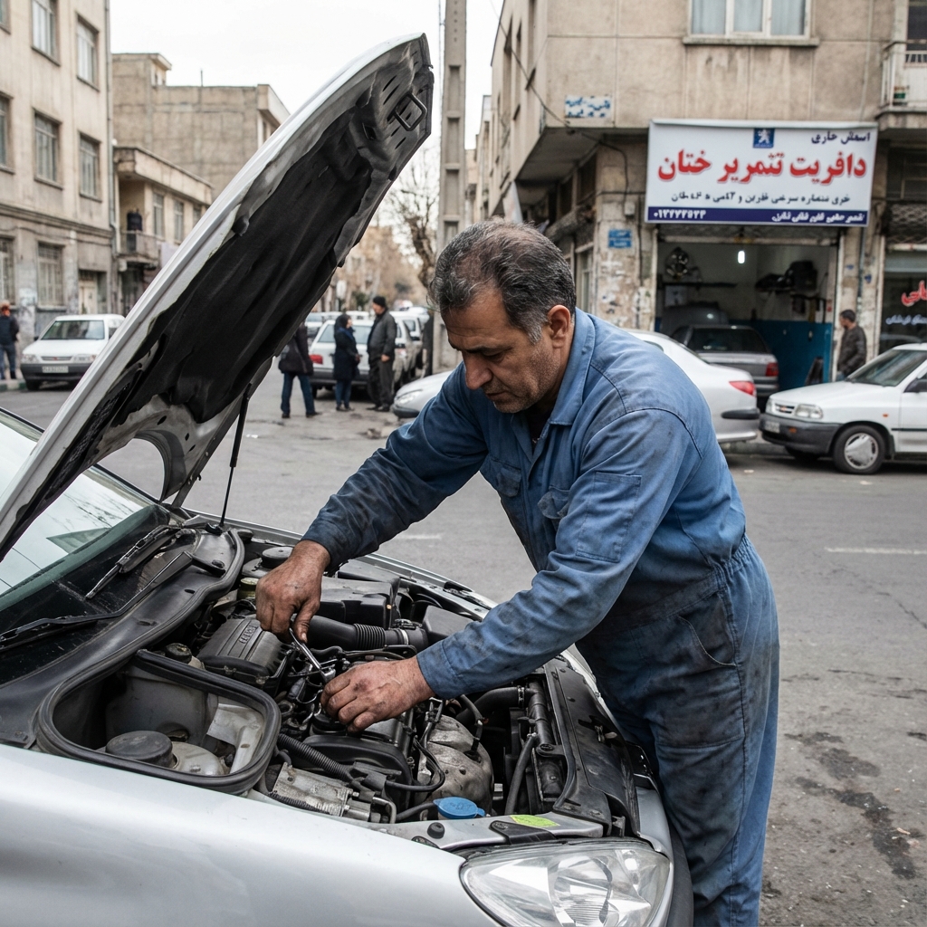 مکانیک سیار شبانه‌روزی میکانو - تعمیرات حرفه‌ای خودرو در محل